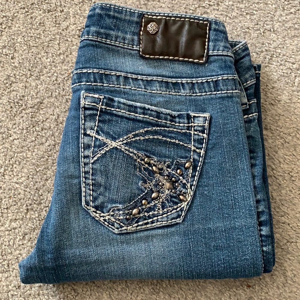 Silver jeans